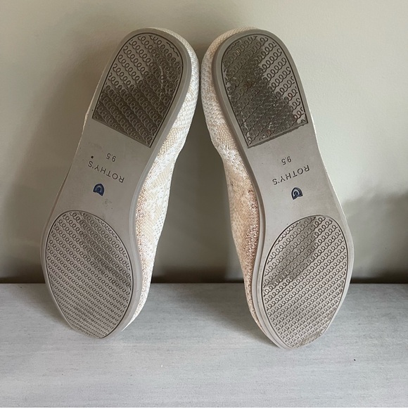 Rothy’s•The Square Lily Knit Fabric Slip On Ballet Flat•Size 9.5 - Picture 7 of 8